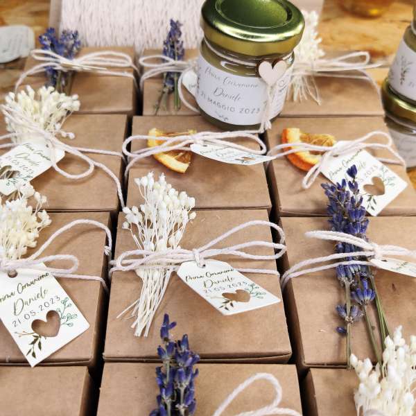 bomboniera crema spalmabile cioccolato ecofattoart